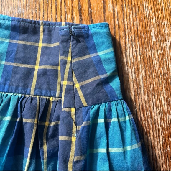 Hollister Teal and Navy Plaid Skirt - Picture 4 of 5